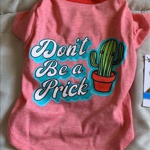 SimplyDog Cactus T-shirt NWT